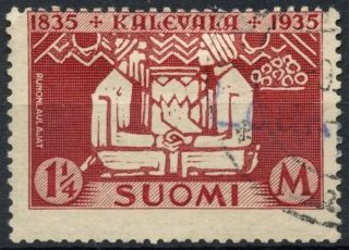 Finland 1935 Sg 306,  1 1/4m Kalevala D96827