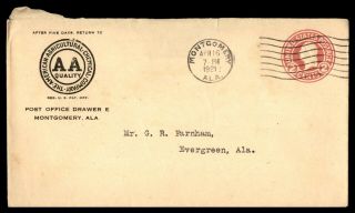Mayfairstamps Us Ad 1921 American Agricultural Chemical Company Montgomery To Ev