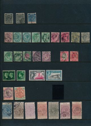 British Commonwealth.  Stock Page (s) With Older Stamps 5