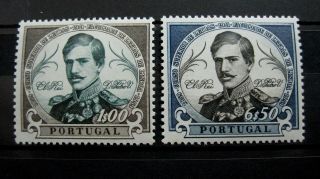 Portugal Stamp Set - 1961 The 100th An.  Of The Philosophy University Mnh