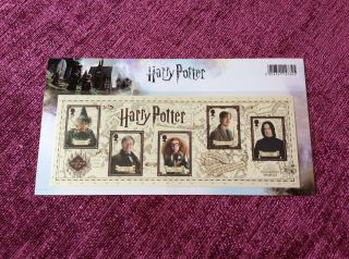 Harry Potter Mini Presentation Stamp Pack With Barcode