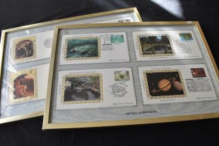 Great Britain Framed Fdcs,  99p Start,  All Pictured
