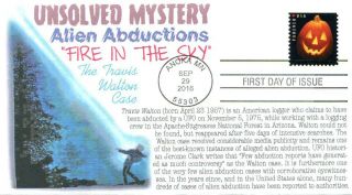 Coverscape Computer Generated Alien Abductions Mystery Fdc