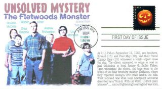 Coverscape Computer Generated The Flatwoods Monster Mystery Fdc