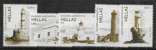 Grecia - 2009 Lighthouses - Mnh - Vf Y.  T.  2503 - 7