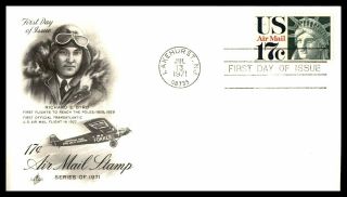 Mayfairstamps Us Fdc 1971 Art Craft Fokker Airmail First Day Cover Wwb90241