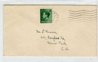 King Edward Viii: 1936 Plain Half Penny First Day Cover (c38031)