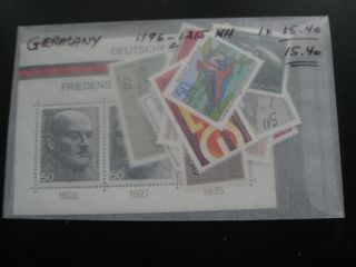 Germany Never Hinged Stamp Lot W/ Better Items 9