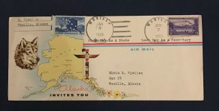 Envelope Usa 1959 Alaska