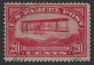Us Stamps - Sc Q8 - 20c Parcel Post - - Very Light Cancel (k - 769)