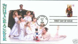 Coverscape Computer Generated Nutcracker Set Of 4 Fdc 