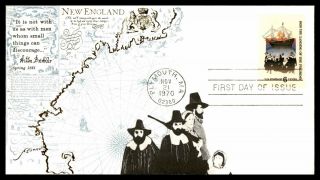 Mayfairstamps Us Fdc 1970 Massachusetts Landing Of Pilgrims First Day Cover Wwb7