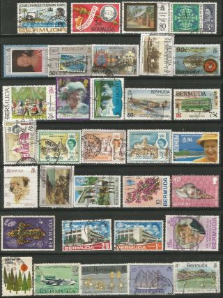 BERMUDA EARLY TO MODERN SELECTION OF MNH MH VFU TOPICAL THEMATIC STAMPS 0211 2