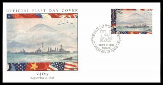 Mayfairstamps Marshall Islands 1995 V - J Day World War Ii Military First Day Cove