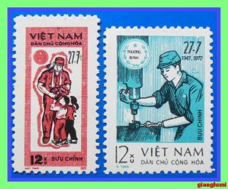 North Vietnam War Invalids At Work Mnh Ngai