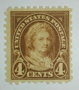 Travelstamps: 1925 US Stamps Scott 585 Martha Washington,  Gum MLH 5