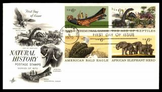 Mayfairstamps Us Fdc 1970 York Natural History Block Artcraft First Day Cove
