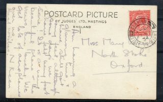 Gb = Postmark - G5 Era,  `seaview / Isle Of Wight` 1934 Thick Arcs.