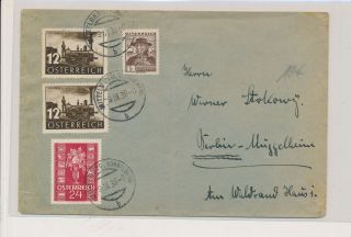 Lk80931 Austria 1938 Fine Cover With Cancels