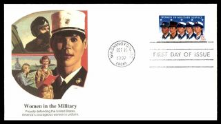 Mayfairstamps Us Fdc 1997 Washington Dc Women In The Military First Day Cover Ww
