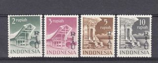 (708 - 12) IndonesiË 1948 Ovpt =riau= Mnh/mh