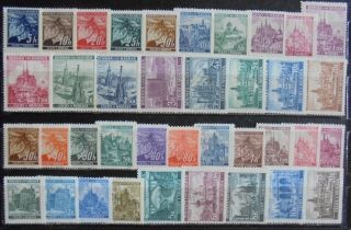 Bohemia & Moravia 1939 - 41 Complete Issues 38 Mnh (3 M/h)