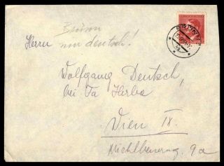 Mayfairstamps Germany 1949 To Wien Cover Wwb77339