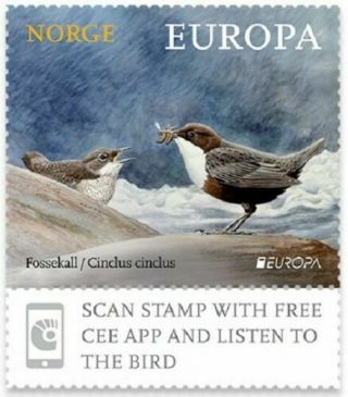 Europa Cept Norway 2019 Birds Set Mnh