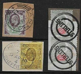 Kevii Low Values Fine/very Fine On 3 Pieces.  Items.  Ref:9883