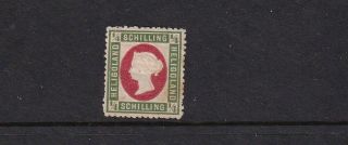 Heligoland Stamp Sc 7 Mh Cv$35