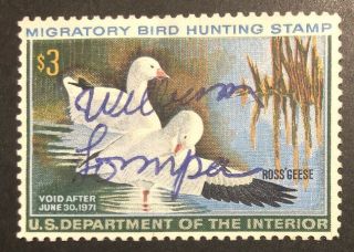 Tdstamps: Us Federal Duck Stamps Scott Rw37 $3