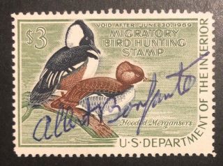 Tdstamps: Us Federal Duck Stamps Scott Rw35 $3