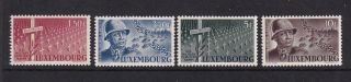 Luxembourg Stamps Sc 242 - 245 Mh