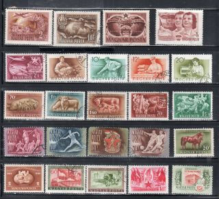 Hungary Magyar Poste Europe Stamps Lot 1803