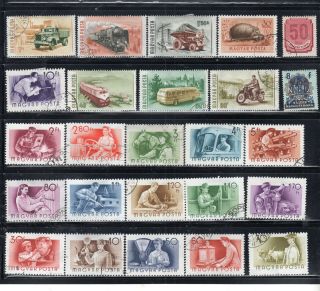 Hungary Magyar Poste Europe Stamps Lot 1802