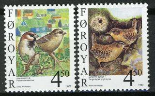 Faroe Islands 1999,  Birds Set Mnh Sc 350 - 51