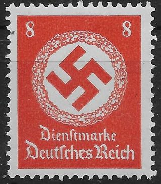 Germany 3rd Reich Mi 136 Official Stamps Issued 1934 Mnh