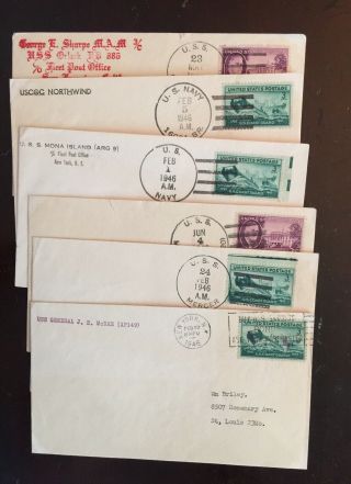 Naval Cover Lot From The 1940’s