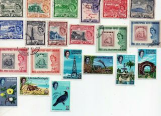 Commonwealth Stamps,  St.  Christopher Nevis Anguilla