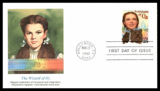 Mayfairstamps Us Fdc 1990 Wizard Of Oz Fleetwood Wwb_16161
