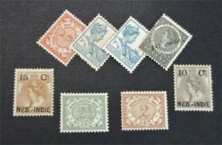 Nystamps Netherlands Indies Stamp 31//123 Og H $30