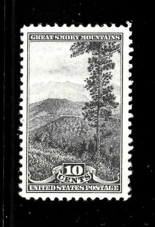 Hick Girl Stamp - M.  N.  H.  U.  S.  Sc 749 The Great Smoky Mountains Y2703