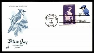 Mayfairstamps Us Fdc 1996 Blue Jay St Louis Art Craft Wwb_14273