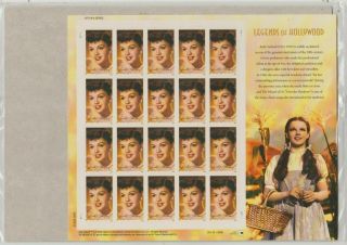 U.  S.  2006 Judy Garland 4077,  20 Of $0.  39,  Mnh Very Fine