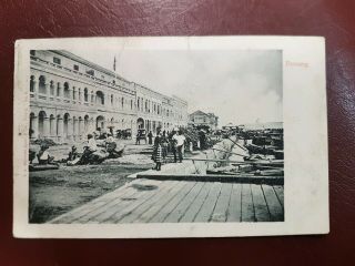 Postcard Penang Straits Settlements Malaya 1905 Malaysia Lieutwilliams Liverpool