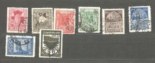 01 - 14 - 4039 Italy - Colony - Aegean Island - Rodi - Stamp Lot