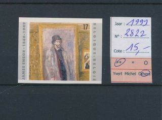 Lk46850 Belgium 1999 Ensor Art Paintings Imperf Mnh Cv 15 Eur