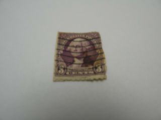 George Washington Purple 3 Cent Stamp
