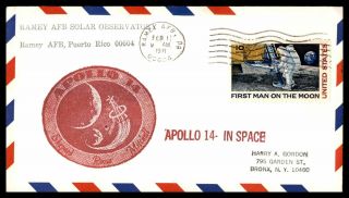 Mayfairstamps Us 1971 Space Apollo 14 Ramey Afb Solar Observatory Puerto Rico Co