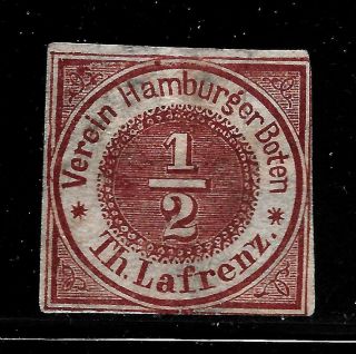 Hick Girl Stamp - German Local Post Hamburg Botern Stamp Y2881